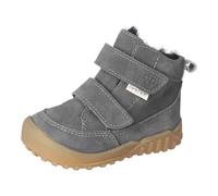 RICOSTA Jungen Stiefel DOMI, Kinder Lauflernschuhe, Weite: Weit, CareTEX, Klettstiefel, Booties, wasserdicht, Carbon (490), 26 EU