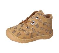 RICOSTA Jungen Stiefel DOTS, Baby und Kleinkinder Lauflernschuhe, Weite: Mittel, lose Einlage, schnürstiefel, Booties, Leder, Mustard (770), 21 EU