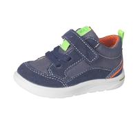 RICOSTA Jungen Stiefel EBBO, Kinder Lauflernschuhe, Weite: Mittel, lose Einlage, Klettstiefel, Booties, Leder, Nautic (170), 25 EU