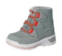 RICOSTA Jungen Stiefel Emil, Kinder Lauflernschuhe, Weite: Mittel, lose Einlage, Sympatex, schnürstiefel, wasserdicht, Booties, Salbei (570), 28 EU