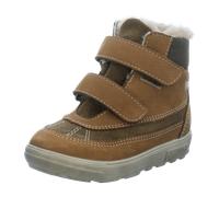 Pepino (Ricosta) Leder-Winterboots Pedro – Hellbraun, Veloursleder/Textil, Größe 26