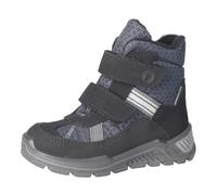 RICOSTA Jungen Stiefel Gabris, Kinder Boots, Weite: Mittel, lose Einlage, Sympatex, Klettstiefel, Booties, wasserdicht, schwarz/Carbon (480), 39 EU