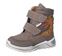 RICOSTA Jungen Stiefel GRISU, Kinder Boots, Weite: Weit, lose Einlage, Sympatex, Blinklicht, Booties, wasserdicht, Quinoa/Schoko (280), 33 EU