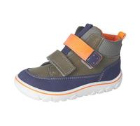 RICOSTA Jungen Stiefel JOKO, Kinder Boots, Weite: Mittel, RicostaTEX, waschbar,vegan, Klettstiefel, Booties, wasserdicht, Ozean/Oliv (570), 29 EU