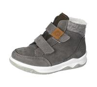 RICOSTA Jungen Stiefel Luan, Kinder Boots, Weite: Weit, lose Einlage, RicostaTEX, Klettstiefel, Booties, wasserdicht, Timo/grau (581), 34 EU