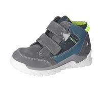 RICOSTA Jungen Stiefel MARVI,Kinder Boots,WMS:Mittel,lose Einlage,Sympatex,Klettstiefel,Booties,wasserdicht,Asphalt/Storm (480),30 EU