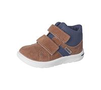 RICOSTA Jungen Stiefel NEMO, Baby und Kleinkinder Lauflernschuhe, Weite: Mittel, lose Einlage, Sympatex, Klettstiefel, Kastanie/Ozean (260), 22 EU