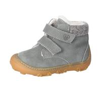 RICOSTA Jungen Stiefel NICO, Kinder Lauflernschuhe, Weite: Weit, terracare,Barfuß-Schuh, Booties, wasserdicht, Klettstiefel, Salbei (570), 26 EU