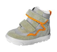 Pepino by Ricosta - Kid's Paul - Winterschuhe, Gr. 22, grau (Eukalyptus/Orange)