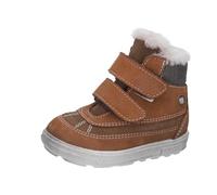 RICOSTA Jungen Stiefel Pedro, Kinder Lauflernschuhe, Weite: Weit, lose Einlage, Sympatex, wasserdicht, Klettstiefel, Booties, Curry/Hazel (260), 24 EU