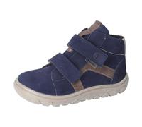 RICOSTA Jungen Winterstiefel RUCO, Kinder Boots, Weite: Mittel, RicostaTEX, Barfuß-Schuh, wasserdicht, winterboots, warm, nautic/quinoa (170), 32 EU