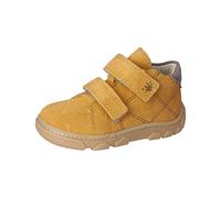RICOSTA Jungen Stiefel Ryder, Kinder Lauflernschuhe, Weite: Mittel, Barfuß-Schuh, Klettstiefel, Booties, Leder, Mustard/braun (760), 26 EU