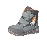 RICOSTA Jungen Winterstiefel ALIX,Kinder Boots,WMS:Weit,lose Einlage,Sympatex,Glow in the Dark,Outdoor-Kinderschuhe,Salbei/Carbon (570),25 EU