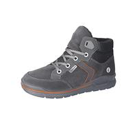 RICOSTA Jungen Winterstiefel Bajo,Kinder Boots,WMS:Mittel,lose Einlage,RicostaTEX,Winterboots,Outdoor-Kinderschuhe,Asphalt/schwarz (490),35 EU