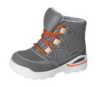 RICOSTA Jungen Winterstiefel Emil, Baby und Kleinkinder Lauflernschuhe, Weite: Weit, lose Einlage, Sympatex, waschbar, Grigio/grau (480), 21 EU