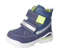RICOSTA Jungen Winterstiefel Flori, Baby und Kleinkinder Lauflernschuhe, Weite: Weit, lose Einlage, Sympatex, waschbar,vegan, Nautic/Jeans (170), 22 EU