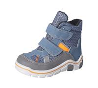 RICOSTA Jungen Winterstiefel Gabris,Kinder Boots,WMS:Mittel,lose Einlage,Sympatex,waschbar,Outdoor-Kinderschuhe,Pavone/Jeans (140),26 EU