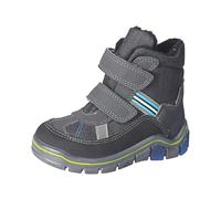 RICOSTA Jungen Winterstiefel Gabris,Kinder Boots,WMS:Mittel,lose Einlage,Sympatex,waschbar,Winterboots,gefüttert,Grigio/Carbon (490),35 EU