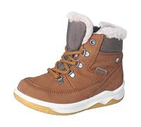 RICOSTA Jungen Winterstiefel LEVI, Kinder Boots, Weite: Weit, RicostaTEX, Winterboots, Outdoor-Kinderschuhe, gefüttert, Curry/Schoko (260), 33 EU