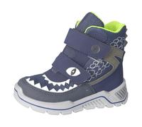 Stiefelette RICOSTA "Ricosta Stiefelette Lederimitat/Textil", Kinder, Gr. 34, blau (ozean), Lederimitat, Textil, casual, Schuhe (48195300-34) ozean