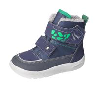 RICOSTA Jungen Winterstiefel YUTU, Kinder Boots, Weite: Weit, lose Einlage, Sympatex, Barfuß-Schuh, gefüttert, wasserdicht, Nautic/Ozean (170), 35 EU