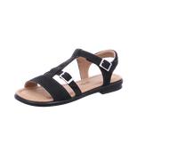 RICOSTA Mädchen Riemchensandalen KALJA, Kinder Sandalen, Weite: Mittel, Sandaletten, Sommersandalen, bequem, flach, Sommerschuhe, schwarz (090), 35 EU