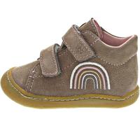 RICOSTA Mädchen Low-Top Sneaker Karli, Baby und Kleinkinder Lauflernschuhe, terracare, Klettschuhe, Klettverschluss, Schoko/Rose (270), 20 EU