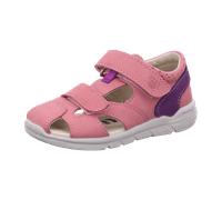 Ricosta Kaspi 3000102330 Mallow/Blueberry (Rosa) - Sandale - Kinderschuhe Teens Mädchen Gr. 25 - 42, Mehrfarbig, leder (barbados/velour) für Kinder, rosa, Größe 23 EU