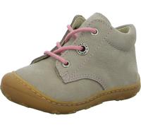 RICOSTA Mädchen Stiefel Cory, Kinder Lauflernschuhe, Weite: Weit, lose Einlage, terracare, schnürstiefel, Booties, Leder, kies/rosa (670), 23 EU