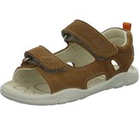Ricosta Sandalen YORK Mädchen & Jungen Barfuß-Schuh Weite Mittel Klettverschluss Curry 29 EU