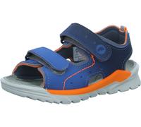 RICOSTA Jungen Sandalen WAVE, Kinder Sommerschuhe, Weite: Mittel, waschbar, freizeitschuhe, offene schuhe, strandschuhe, adriatic/grau (140), 29 EU