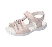 RICOSTA Kinder Sandalen CLEO, Weite: Mittel (WMS), freizeitschuh klettverschluss kids maedchen kinderschuhe toben spielen,nude,25 EU / 7.5 Child UK