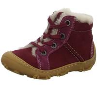 Winterstiefel PEPINO BY RICOSTA "Elia WMS: weit", Kinder, Gr. 23, rot, Leder, Schuhe, Lauflernschuh mit Warmfutter, Größenschablone zum Download (14905063-23) rot