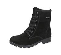 RICOSTA Kinder Schnürstiefelette DISERA, Weite: Mittel (WMS),wasserfest, halb-stiefel schnür-bootie winter-boot,schwarz,30 EU / 11.5 Child UK