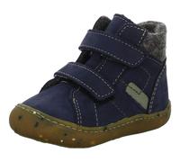 RICOSTA Baby Jungen Stiefel CAMO,Kinder Lauflernschuhe,lose Einlage,RICOSTAcare,Klettstiefel,Booties,Leder,Nautic (170),24 EU