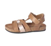 RICOSTA Mädchen Sandalen Britta, Kinder Sandalen, Weite: Mittel, offene Schuhe, Strandschuhe, Outdoorsandalen, Klettverschluss, braun (260), 33 EU