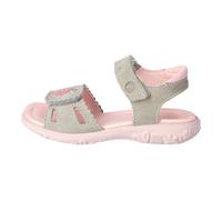 RICOSTA Mädchen Riemchensandalen MIMA, Kinder Sandalen, Weite: Mittel, Sandaletten, Sommersandalen, flach, eukalyptus/Blush (Erdbeere) (530), 33 EU
