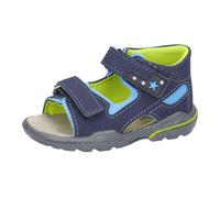 Ricosta Kinderschuhe Sandalen nautic/sky/neongelb sky/neongelb - Gr. - 21