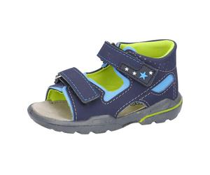 Ricosta Kinderschuhe Sandalen nautic/sky/neongelb sky/neongelb - Gr. - 21