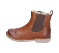 RICOSTA Mädchen und Jungen Stiefel Dallas, Kinder Boots, Weite: Mittel, lose Einlage, Stiefel mit reißverschluss, Booties, Cognac (260), 33 EU