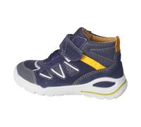 Ricosta Jungen Stiefel Active - RicostaTEX, Leder, wasserdicht, Weite Mittel, Nautic/Ozean 33 EU