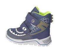 Stiefelette RICOSTA "Ricosta Stiefelette Lederimitat/Textil", Kinder, Gr. 34, blau (ozean), Lederimitat, Textil, casual, Schuhe (48195300-34) ozean