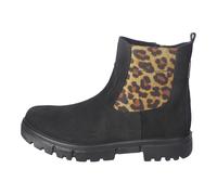RICOSTA Kinderschuhe Stiefel schwarz/leo schwarz - Gr. - 40