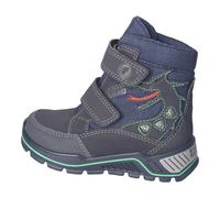 RICOSTA Jungen Stiefel GRISU, Kinder Boots, Weite: Weit, lose Einlage, Sympatex, Blinklicht, wasserdicht, Klettstiefel, Booties, See/Ozean (180), 32 EU