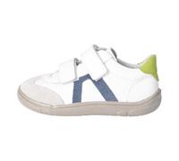 RICOSTA Jungen Kletthalbschuhe DANI, Kinder Halbschuhe, Weite: Mittel, Barfuß-Schuh, Strassenschuhe, Sneaker, Weiss/Stein/Reef (820), 29 EU