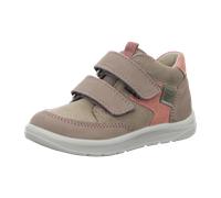 RICOSTA Mädchen Low-Top Sneaker Kito, Kinder Lauflernschuhe, Weite: SCHMAL, lose Einlage, Sympatex, Klettstiefel, Booties, Tundra/rosa (650), 25 EU