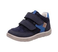 RICOSTA Jungen Low-Top Sneaker Kito, Kinder Lauflernschuhe, Weite: WEIT, lose Einlage, Sympatex, Klettstiefel, Booties, Nautic (170), 25 EU