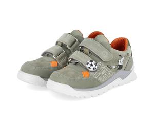 Ricosta Klettschuhe KICKER - Gr. 27 - Grün - Leder und Synthetik