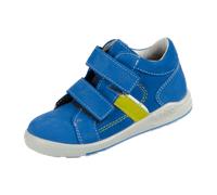 RICOSTA Kinder Stiefel LAIF von PEPINO, Weite: Mittel (WMS),wasserfest, klettstiefel leder kids jungen kinderschuhe toben,azur,22 EU / 5.5 Child UK