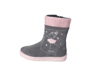 Ricosta Leder-Winterstiefel "Sweet" in Grau - Größe 34 | Kinderstiefel